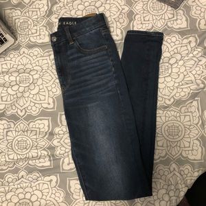 American eagle Curvy high waisted skinny jeans